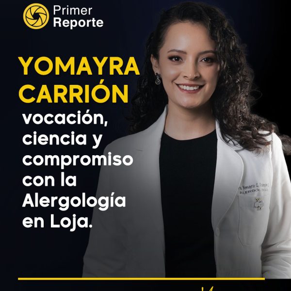 Yomayra Ocampo Carrión: vocación, ciencia y compromiso con la Alergología en Loja
