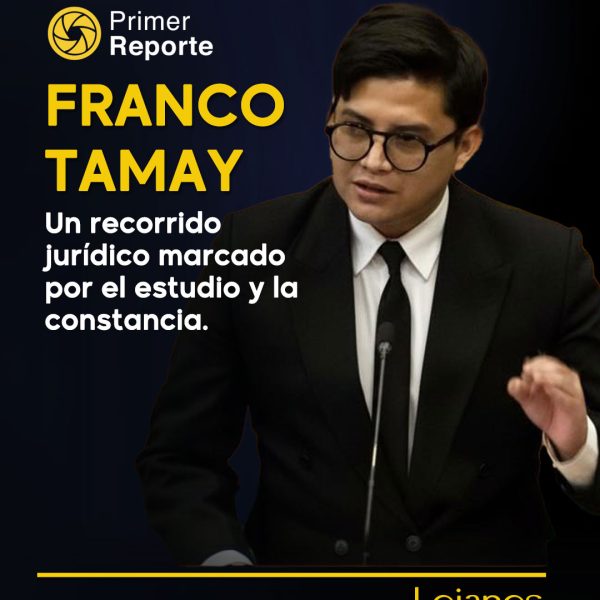 Franco Stalin Tamay Vega: vocación jurídica, formación académica y proyección nacional