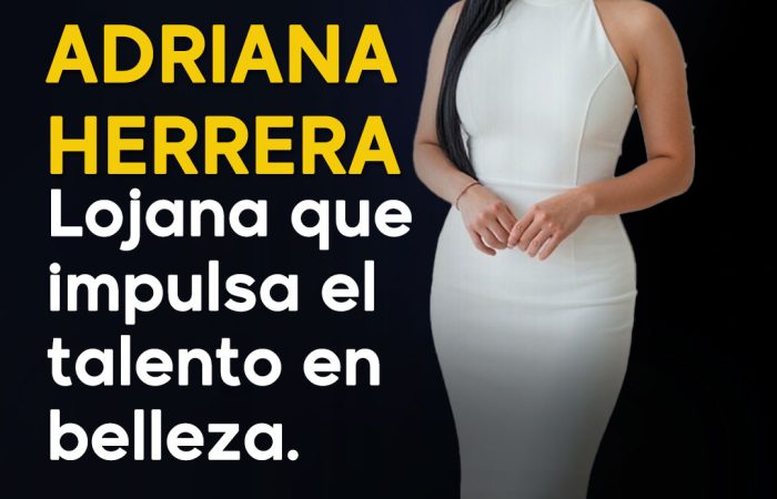 Adriana Betsabeth Herrera Domínguez: vocación y enseñanza desde la belleza