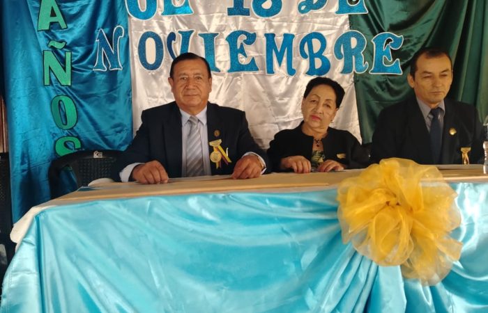 Unidad 18 de Noviembre honra creación de himno institucional