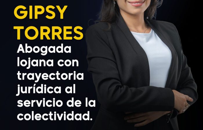 Gipsy Mabel Torres Ocampo: vocación jurídica al servicio de la justicia