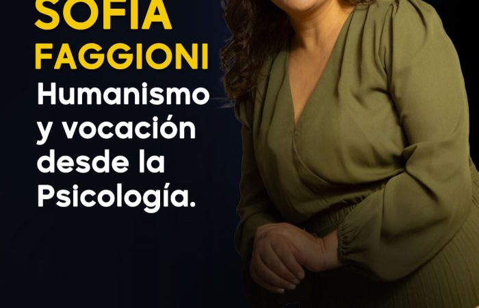 Sofía Faggioni: humanismo y vocación desde la Psicología